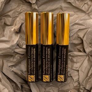 3x Estee Lauder Sumptuous Extreme Lash Multiplying Volume Mascara Travel Size